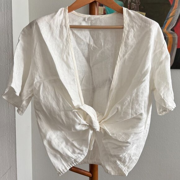 Monday Swimwear - Hamptons Top in White - Picture 3 of 5